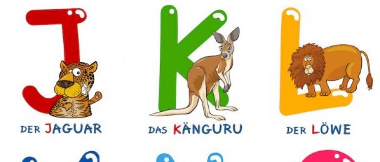 Урок: Немецкий алфавит - Немецкий язык онлайн - Start Deutsch
